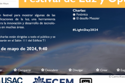 Festival de Luz y Óptica para celebrar el Día Internacional de la Luz 2024