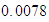 $0\allowbreak .0078$