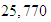 $25,770\,$