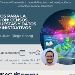 Datos para la acción: censos, encuestas y datos administrativos