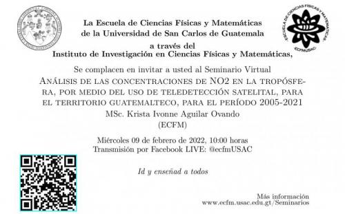 Análisis de las concentraciones de NO2 en la tropósfera, por medio del uso de teledetección satelital, para el territorio guatemalteco, para el período 2005-2021