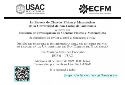 Diseño de muestra e instrumento para un estudio de acoso sexual en la Universidad de San Carlos de Guatemala