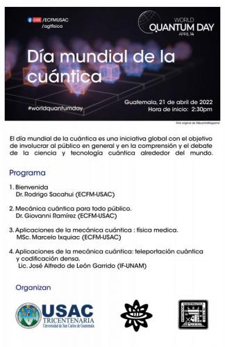 Día mundial de la cuántica