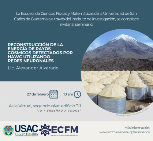 RECONSTRUCCIÓN DE LA ENERGÍA DE RAYOS CÓSMICOS DETECTADOS POR HAWC UTILIZANDO REDES NEURONALES