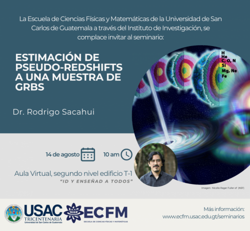 Estimación de pseudo-redshifts a una muestra de GRBs