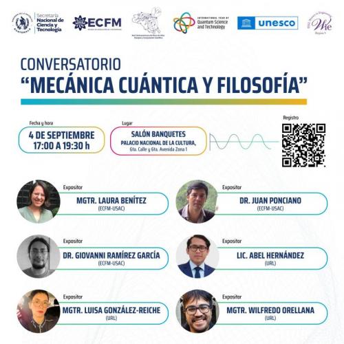 Conversatorio "Mecánica Cuántica y Filosofía"