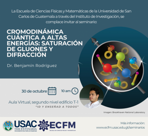 Cromodinámica cuántica a altas energías: saturación de gluones y difracción