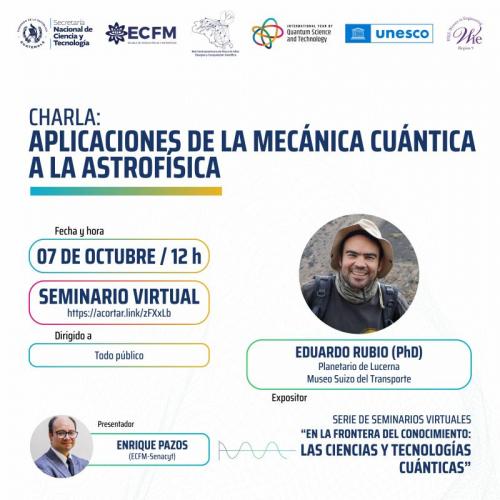 Aplicaciones de la Mecánica Cuántica a la Astrofísica