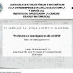 ÁREAS DE TRABAJO Y PROYECTOS