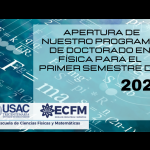 Apertura programa de Doctorado en Física para el 2022