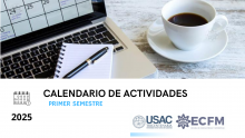 Calendario de Actividades Primer Semestre 2025